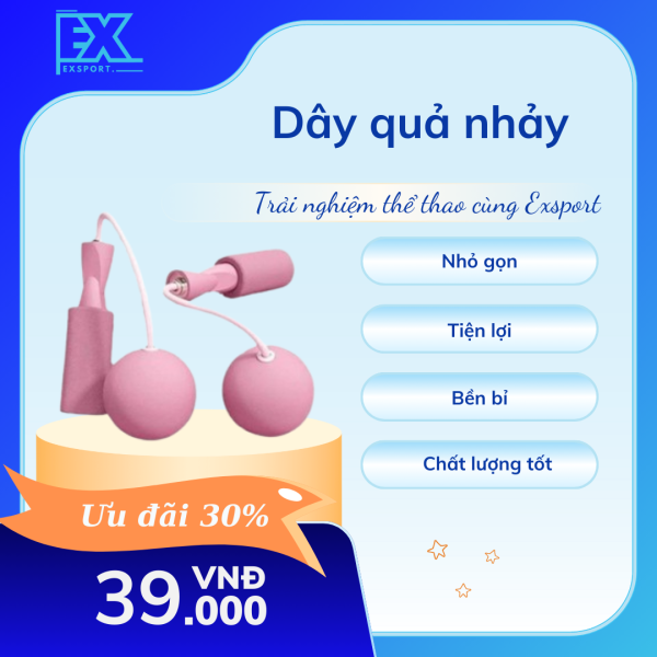 Dây nhảy không dây (dây quả)