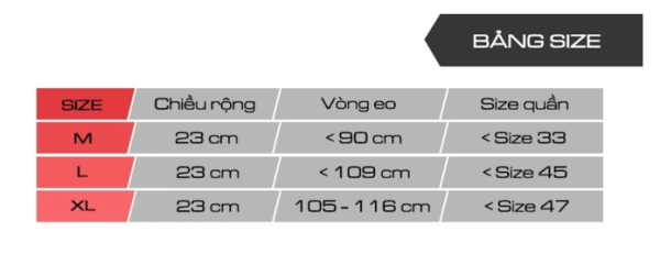 Đai lưng hỗ trợ tập gym - Hình ảnh 5