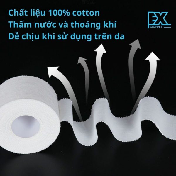 Băng keo cotton răng cưa - Hình ảnh 3