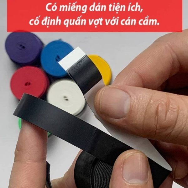 Quấn cán vợt da nhung - Hình ảnh 3